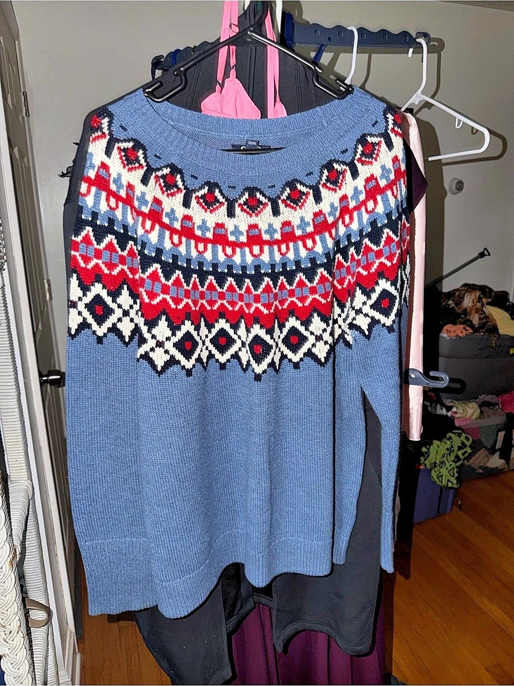 Chaps Fair Isle Geometric Sweater Size XL NWT